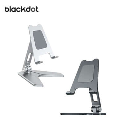 Blackdot A-Hold Premium Universal Adjustable Phone & Tablet Portable Aluminum Holder Corporate Gifts Singapore