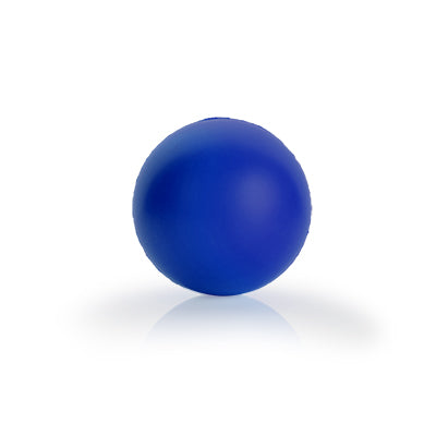 Blue round foam stressball