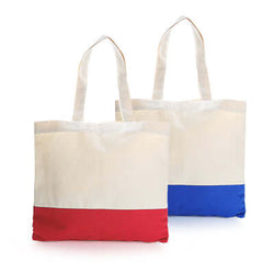 Two Tone Canvas Tote Bag Corporate Gifts Singapore