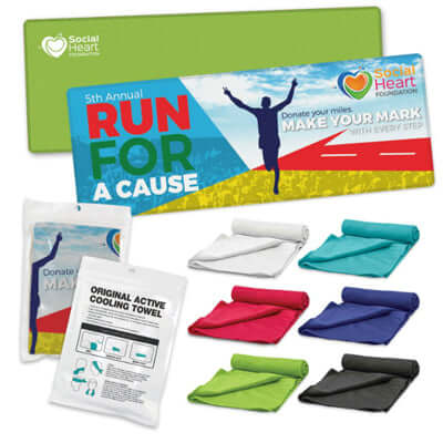 Active Cooling Towel - Pouch Corporate Gift Singapore