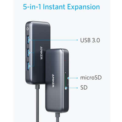 Anker Premium 5 in 1 USB-C Adapter Corporate Gifts Singapore