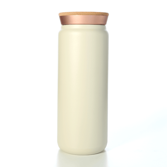 540ml Recycled Stainless Steel Vacuum Tumbler With Cork Lid Corporate Gifts Singapore