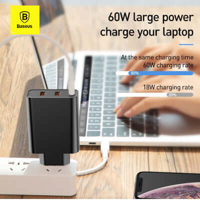 Baseus 3 Ports USB Charger Corporate Gifts Singapore