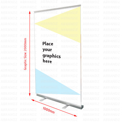 Economy Roll Up Banner Corporate Gifts Singapore