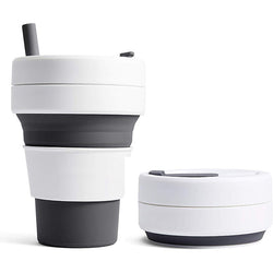 Eco-friendly Collapsible Cup with Straw Corporate Gifts Singapore