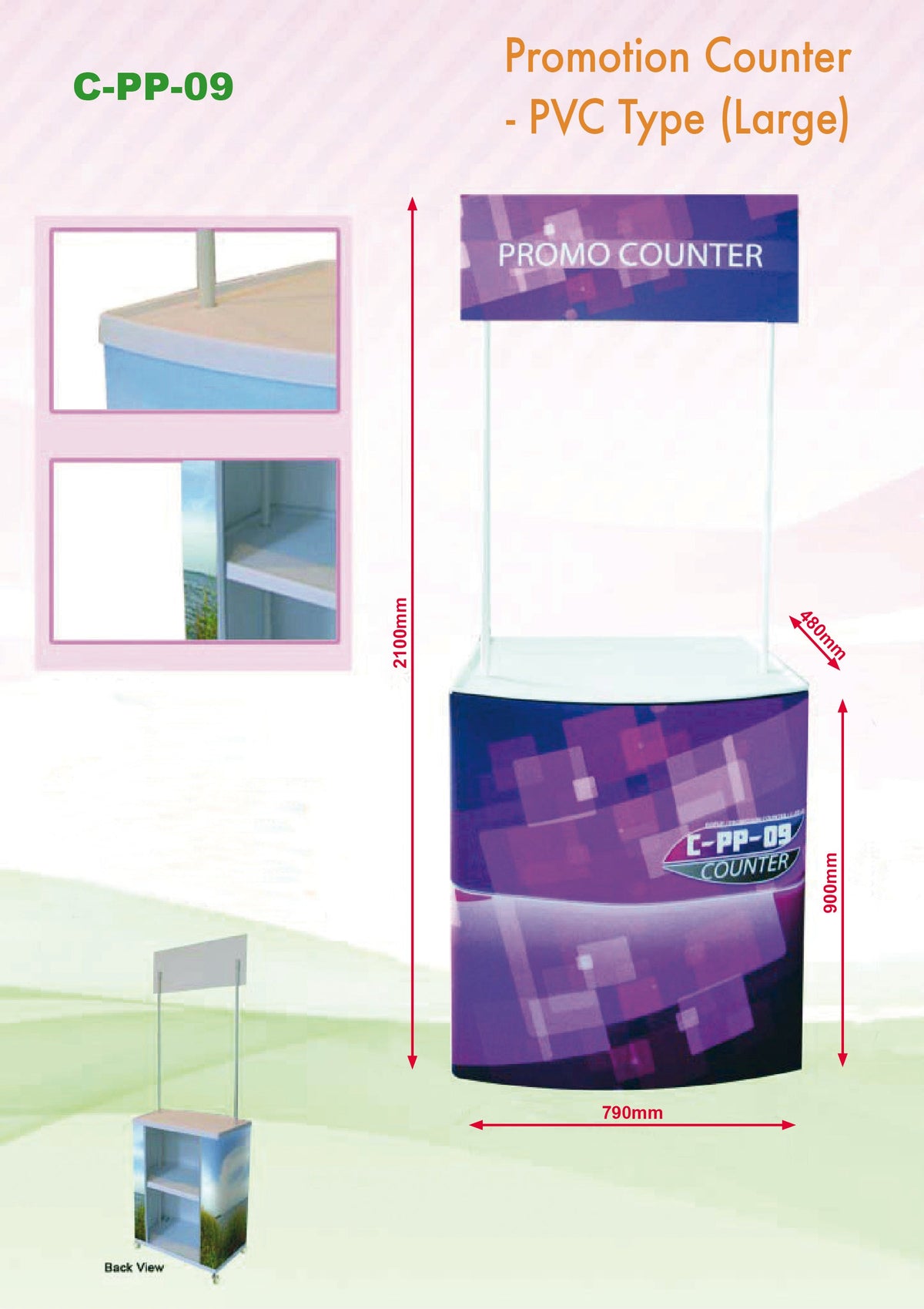 Large Portable Plastic Event Counter Corporate Gifts Singapore