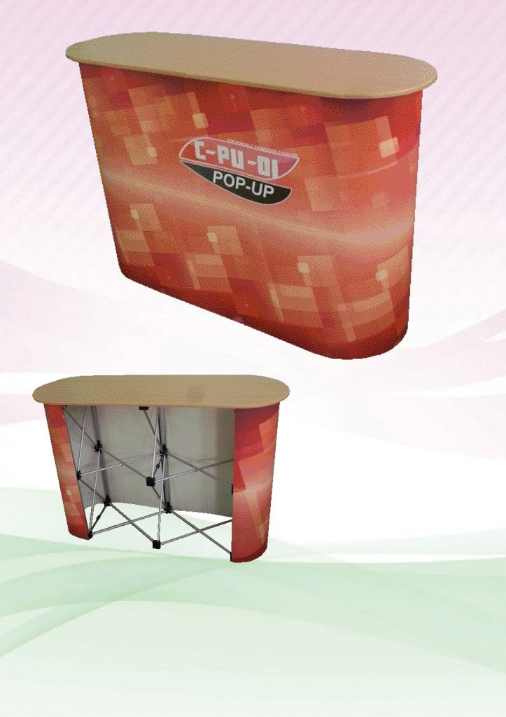 Pop Up Straight Event Counter Corporate Gifts Singapore