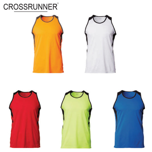 CrossRunner Unisex Dry Pique Flex Singlet Corporate Gifts Singapore