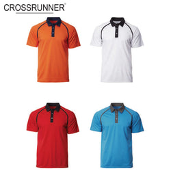 Crossrunner 2200 Contrast Shoulder Piping Polo T-Shirt Corporate Gifts Singapore