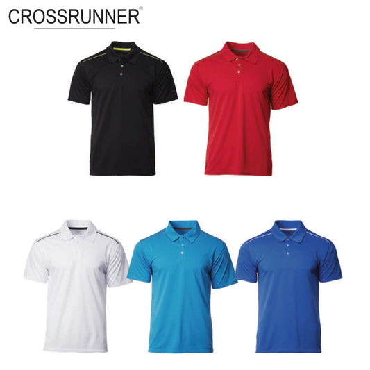 Crossrunner 2300 Shoulder Piping Polo T-Shirt Corporate Gifts Singapore
