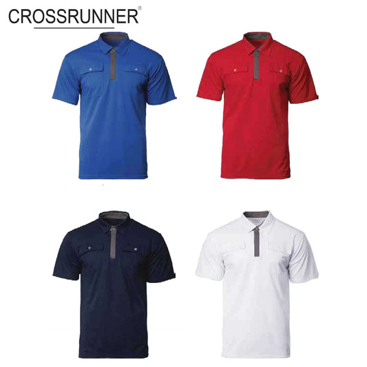Crossrunner 2600 Double Flap Patch Pocket Polo T-Shirt Corporate Gifts Singapore
