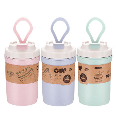 Eco Friendly Portable Bamboo Fiber Coffee Mug Corporate Gifts Singapore