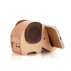 Eco Friendly Wooden Speaker with Phone Holder Corporate Gifts Singapore