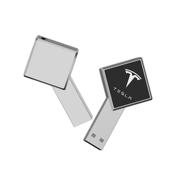 Diamond Shaped USB Flash Drive with LED Logo Corporate Gifts Singapore