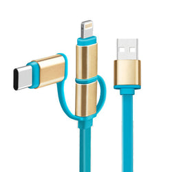 Dual Colour Fast Charging Cable Corporate Gifts Singapore