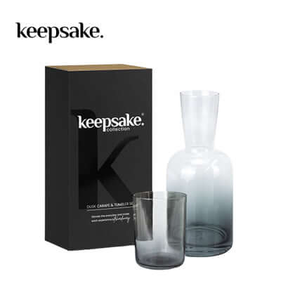 Keepsake Dusk Carafe and Tumbler Set Corporate Gift Singapore