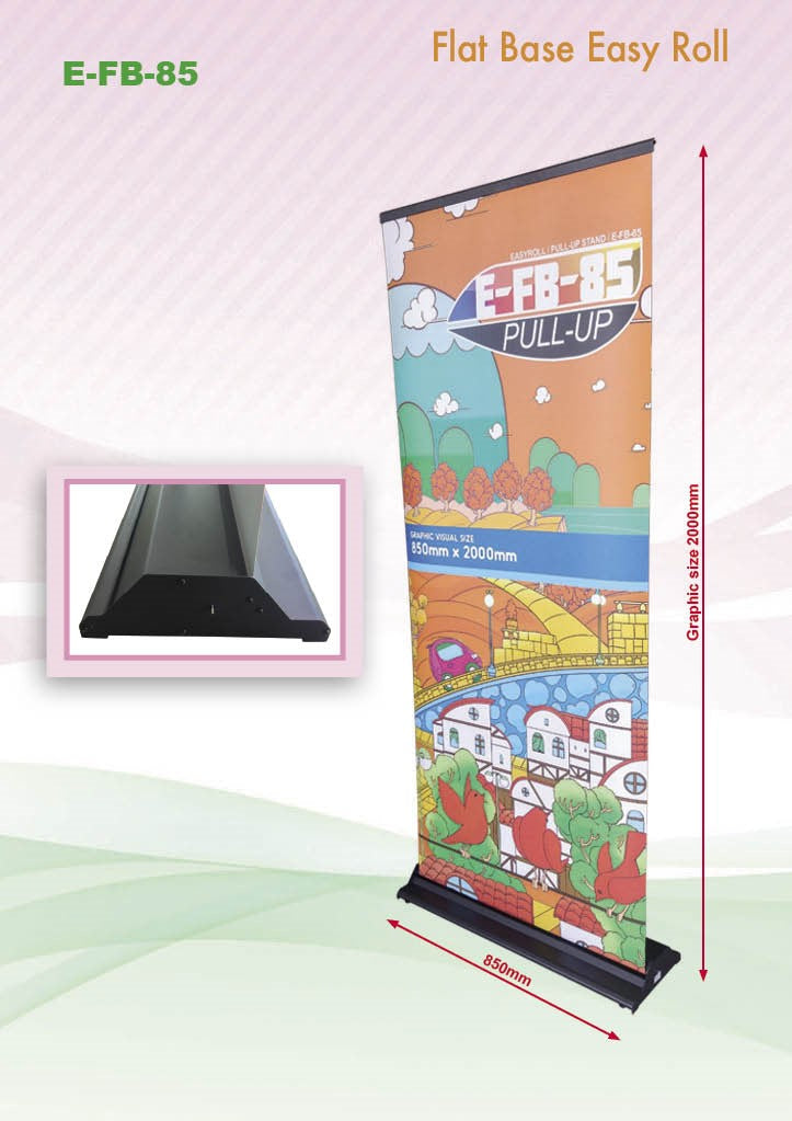 Flat Base Roll Up Banner Corporate Gifts Singapore