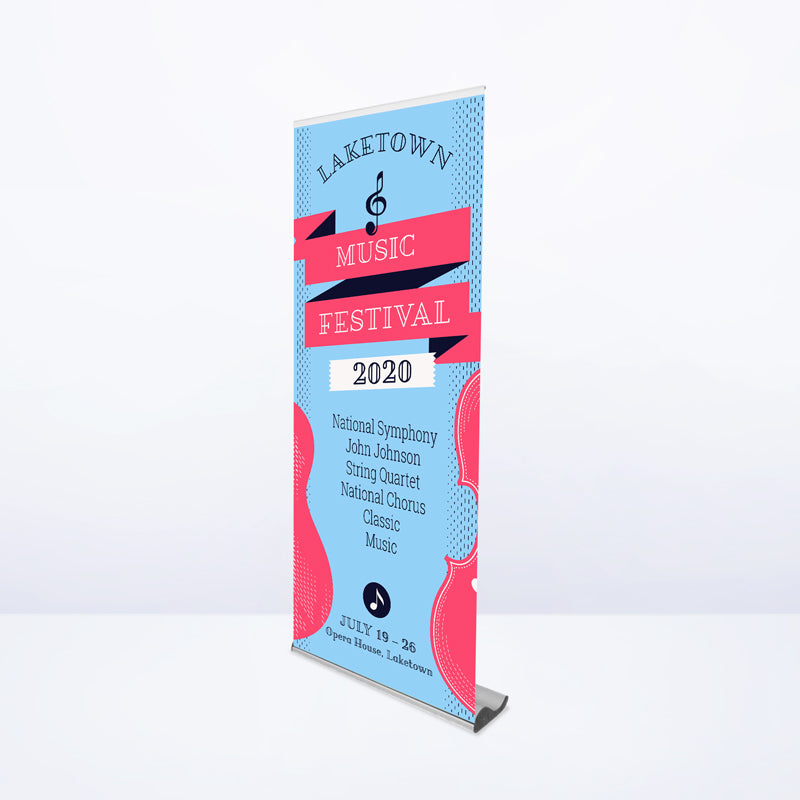 Whale Lite Premium Roll Up Banner Corporate Gifts Singapore