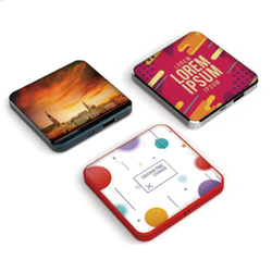 Wireless Charger with Metallic Plating Corporate Gifts Singapore