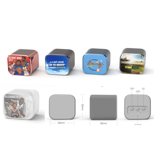 Bluetooth Speaker With Metallic Plating Corporate Gifts Singapore