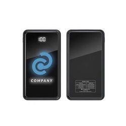 Glow Coloured Led Logo Powerbank Corporate Gifts Singapore