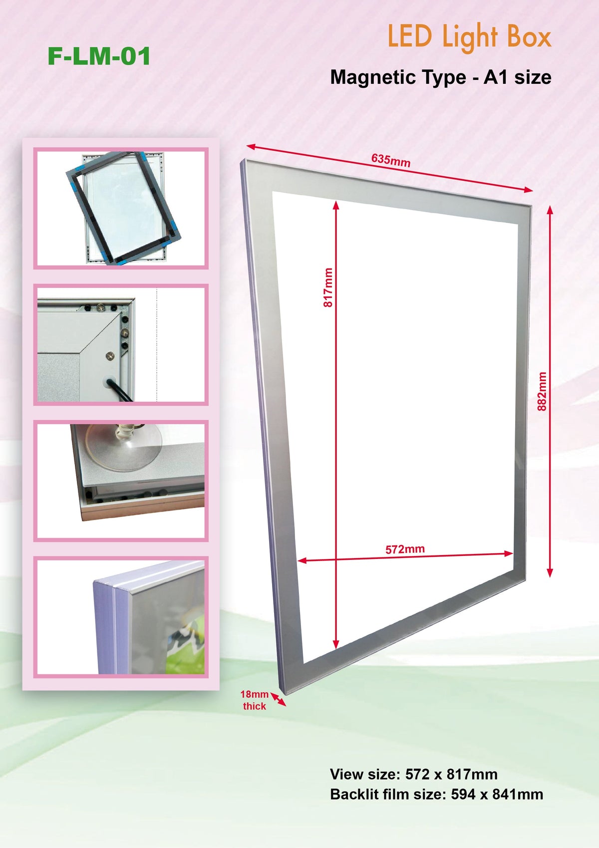 Magnetic LED Light Box Corporate Gifts Singapore
