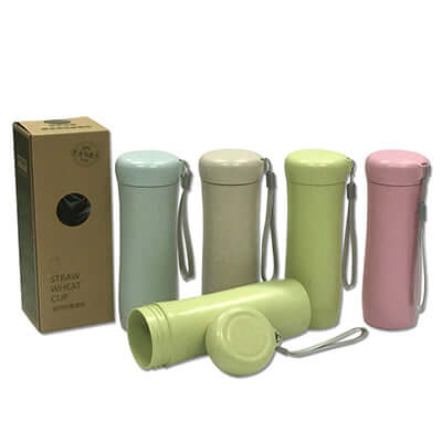 Eco Friendly Wheat Straw Tumbler with Sling Corporate Gifts Singapore