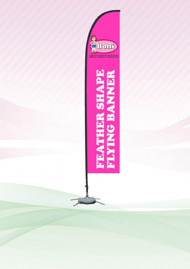 Feather shape Flying Banner Corporate Gifts Singapore