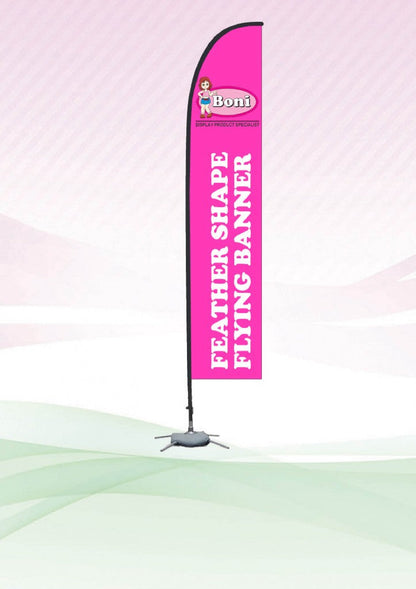 Feather shape Flying Banner Corporate Gifts Singapore