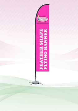 Feather shape Flying Banner Corporate Gifts Singapore