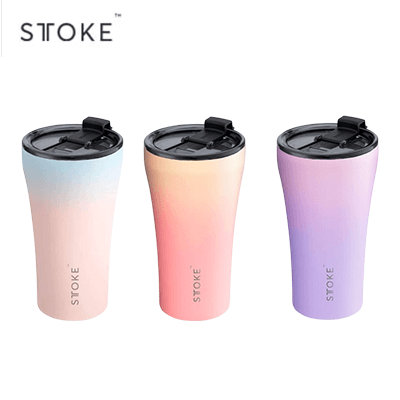 STTOKE 12oz Flow Leakproof Ceramic Insulated Cup Corporate Gifts Singapore