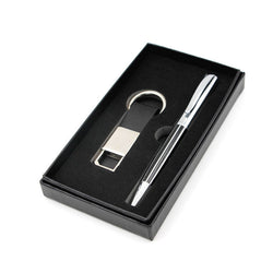 PU leather Keychain with Pen Gift Set Corporate Gifts Singapore
