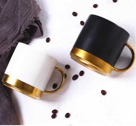 Ceramic Mug with Golden Design Corporate Gifts Singapore