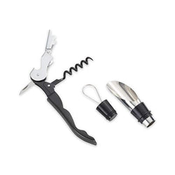 Belgio 2 Pieces Wine Opener and Pourer Set Corporate Gifts Singapore