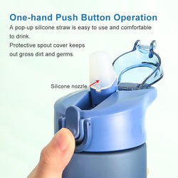 BPA Free Tritan Water Bottle with Straw 550ml Corporate Gifts Singapore