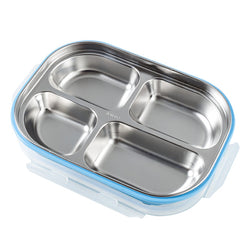 Stainless Steel Bento Lunch Box with Plastic Lid Corporate Gifts Singapore