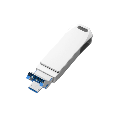 Hexagonal Swivel OTG USB Drive Corporate Gifts Singapore