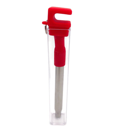 Telescopic Reusable Metal Straw with Silicone Tips Corporate Gifts Singapore