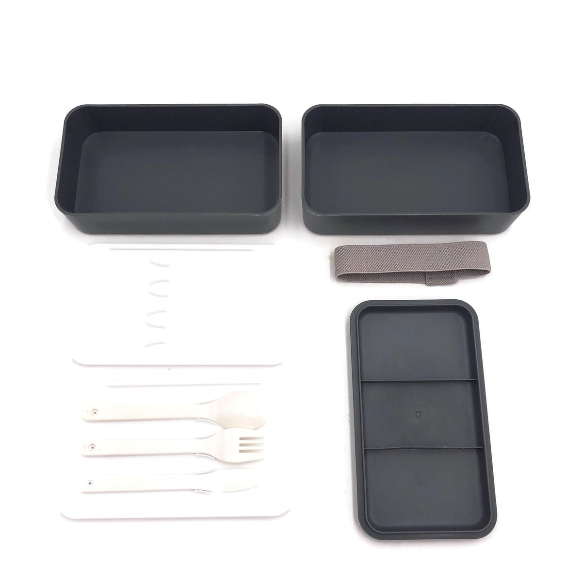 Double Layer Lunch Box with Rubber Tie Corporate Gifts Singapore