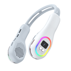 Neck Fan with Digital Display Corporate Gifts Singapore