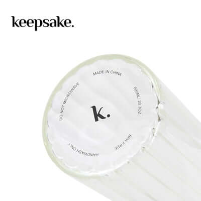 Keepsake Linear Glass Drink Bottle Corporate Gift Singapore