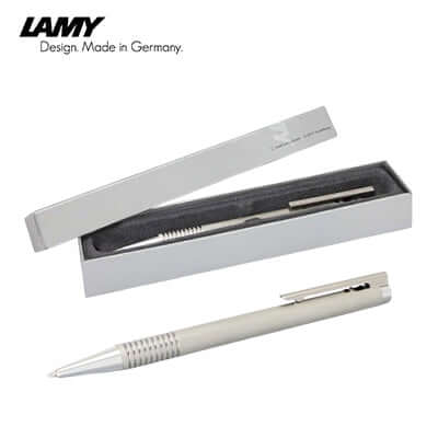 Lamy Logo Pen Brushed Steel Corporate Gift Singapore