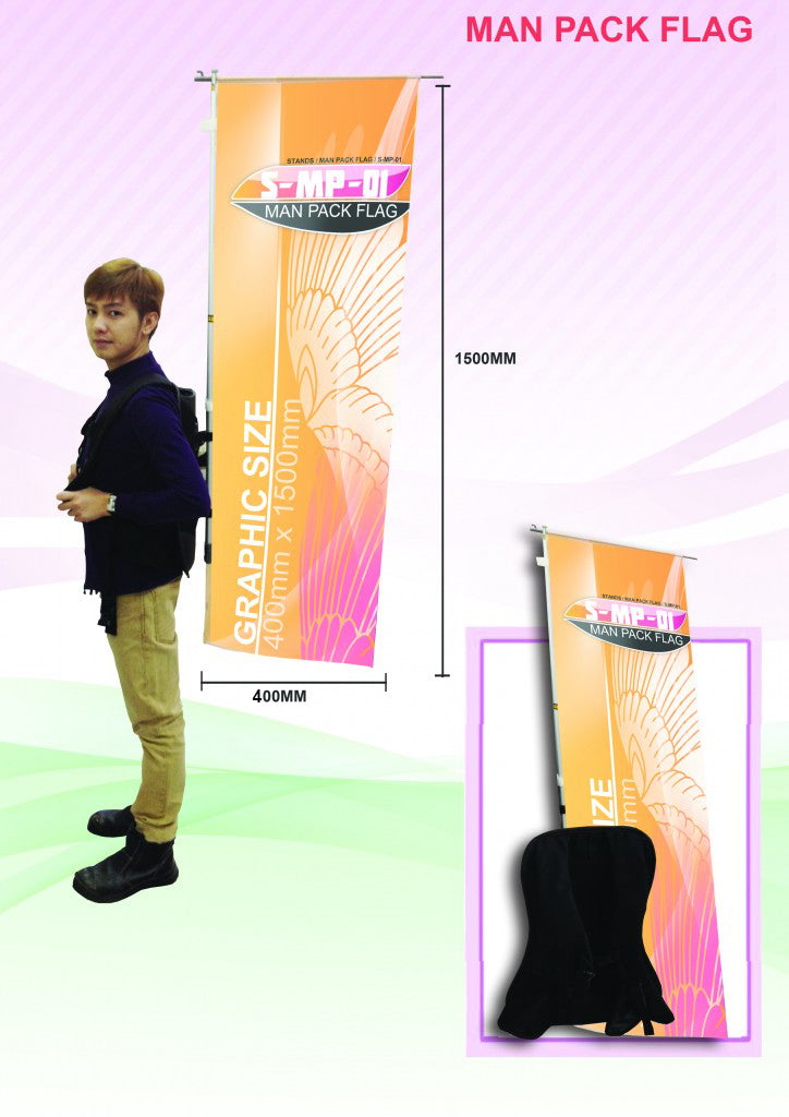 Man Pack Flag Banner Corporate Gifts Singapore