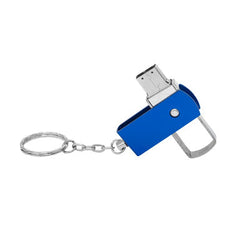 Metal Swivel USB Drive with Keychain Corporate Gifts Singapore