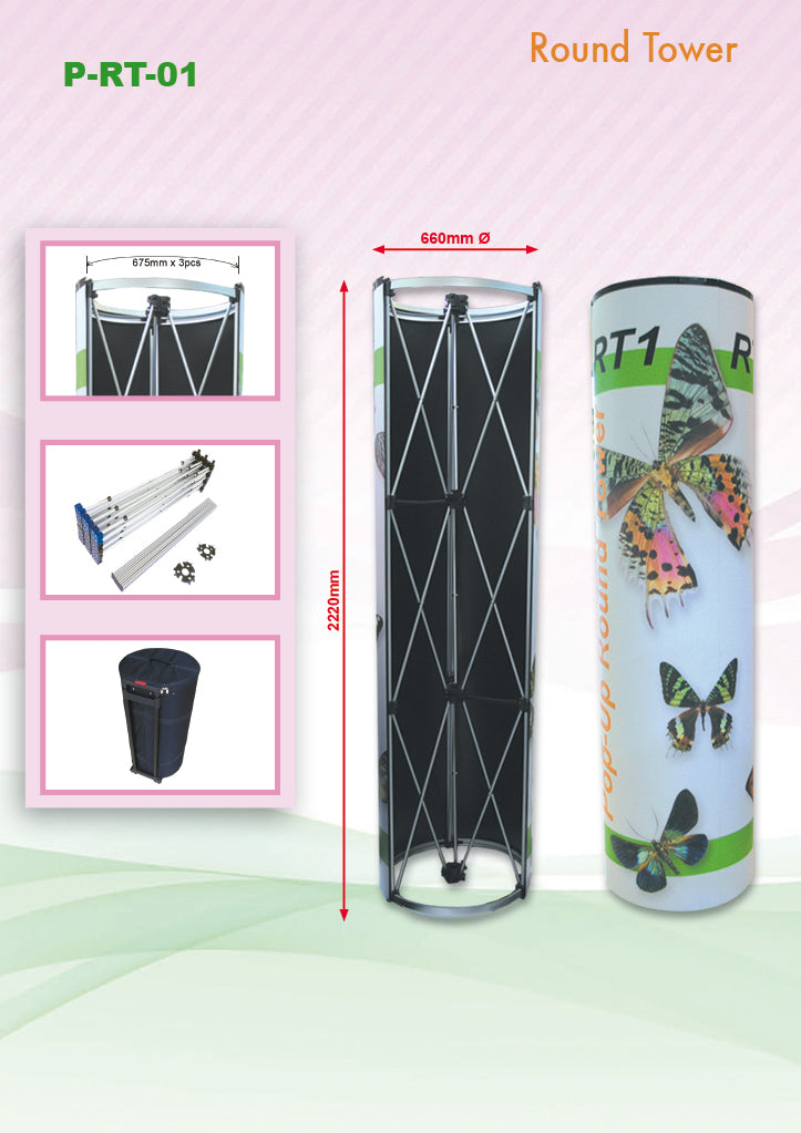 Pop Up Exhibition Round Tower Corporate Gifts Singapore
