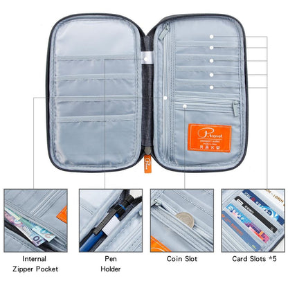Multi Purpose RFID Blocking Travel Wallet Corporate Gifts Singapore