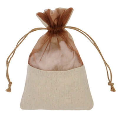 Jute Mesh Drawstring Pouch Corporate Gifts Singapore