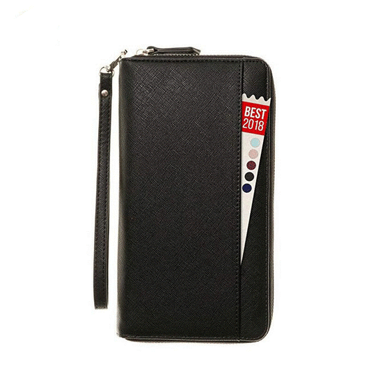 PU Leather Passport Wallet with Zipper Corporate Gifts Singapore