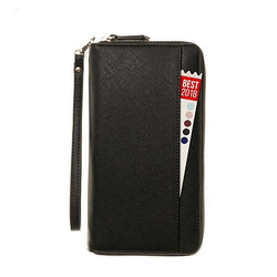 PU Leather Passport Wallet with Zipper Corporate Gifts Singapore
