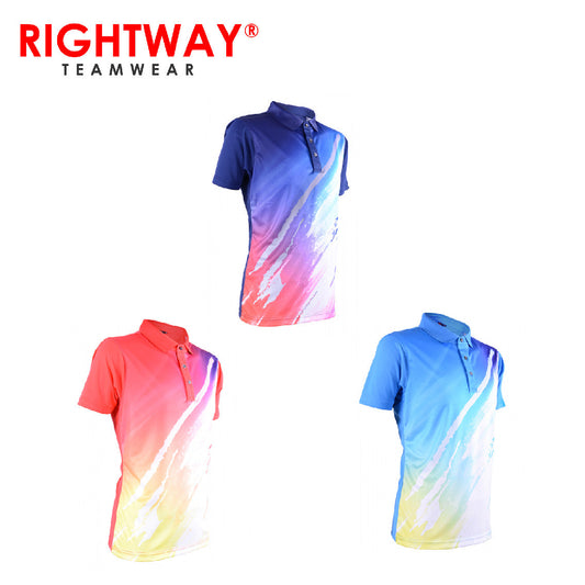 RightWay MOF 37 Neon-Tech Fine Art Collared Polo T-Shirt Corporate Gifts Singapore
